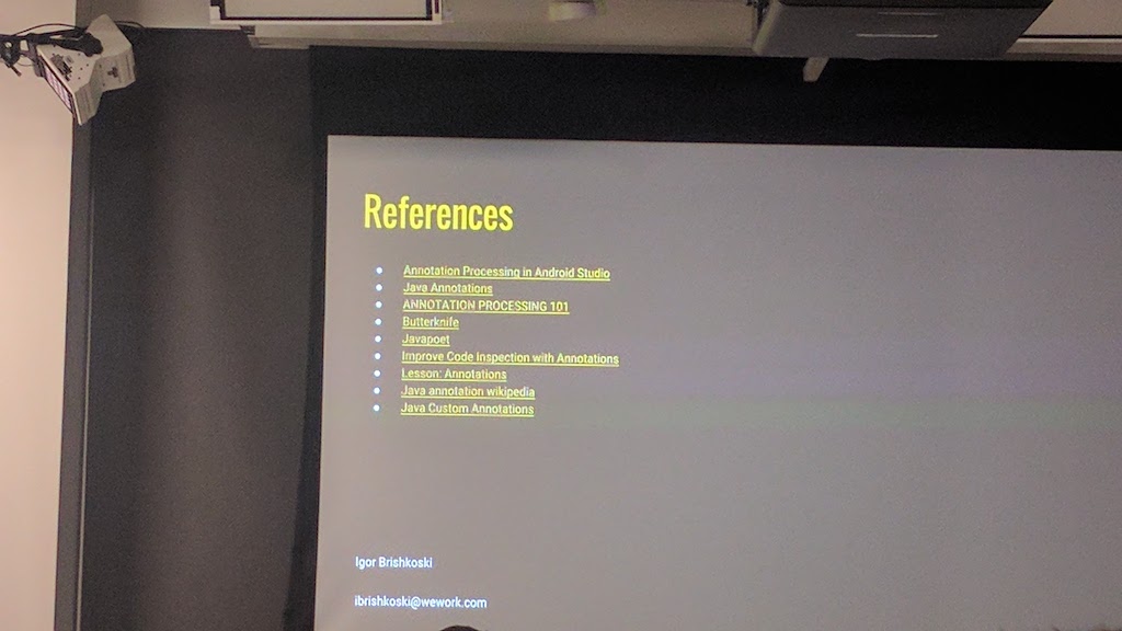 References about Annotations